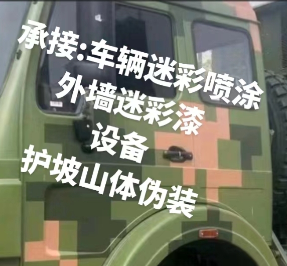 益阳外墙和地面的迷彩漆施工